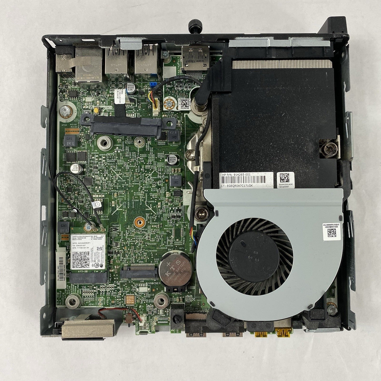 HP ProDesk 400 G3 Micro Intel Core i5-7500T 2.7GHz 8GB RAM No HDD/OS/AC