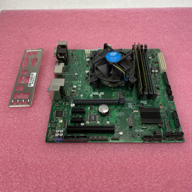 Asus Prime B250M-C Motherboard Intel Core i5-7400 3.00GHz 16GB RAM w/ Shield