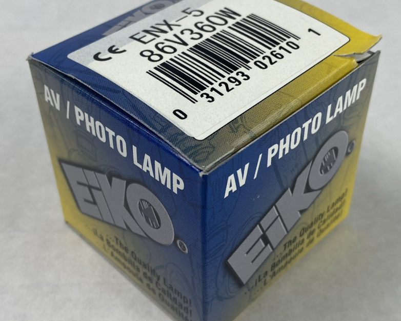 Eiko ENX-5 86V360W AV/Photo Lamp (Lot of 5)