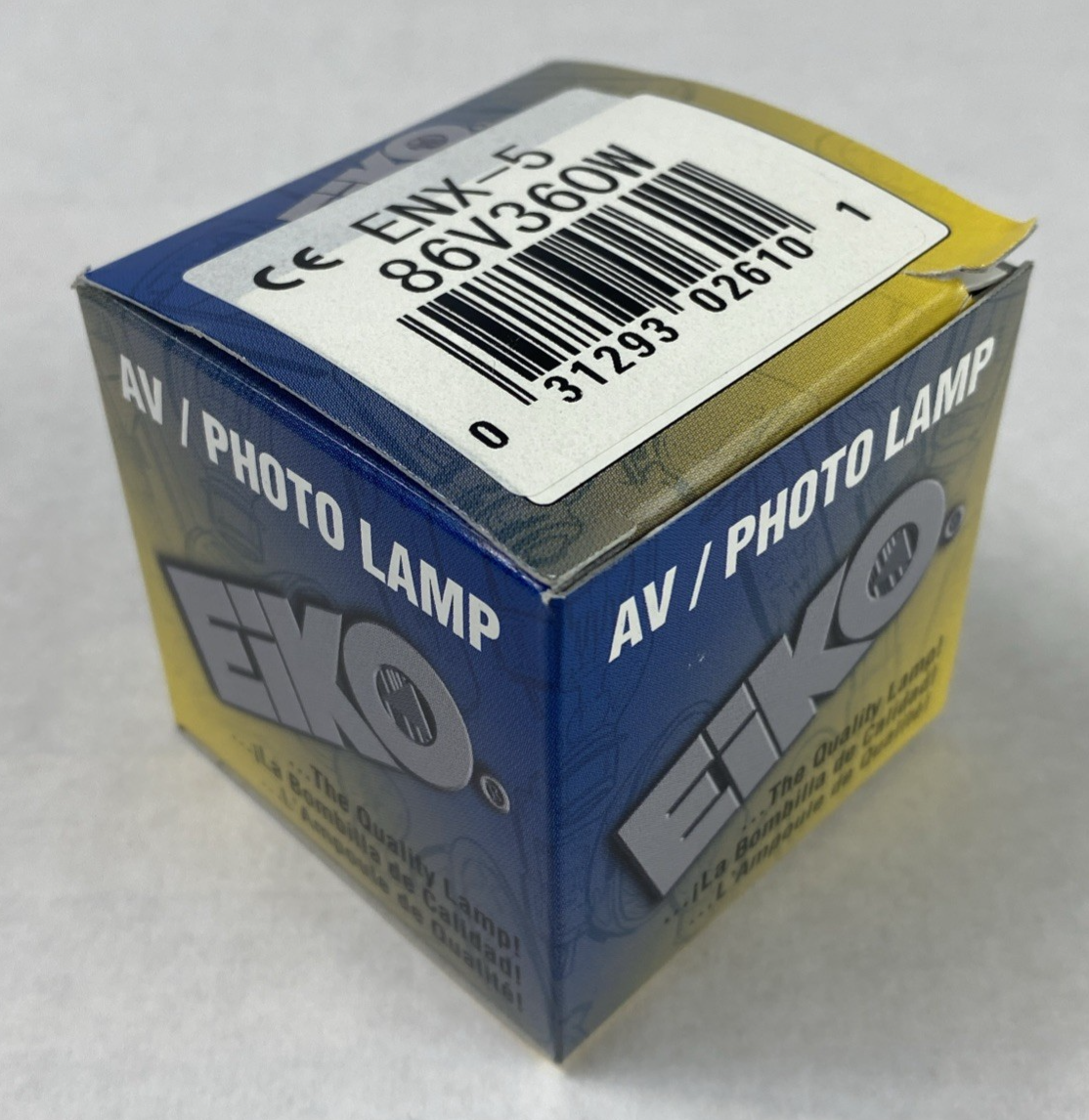 Eiko ENX-5 86V360W AV/Photo Lamp (Lot of 5)