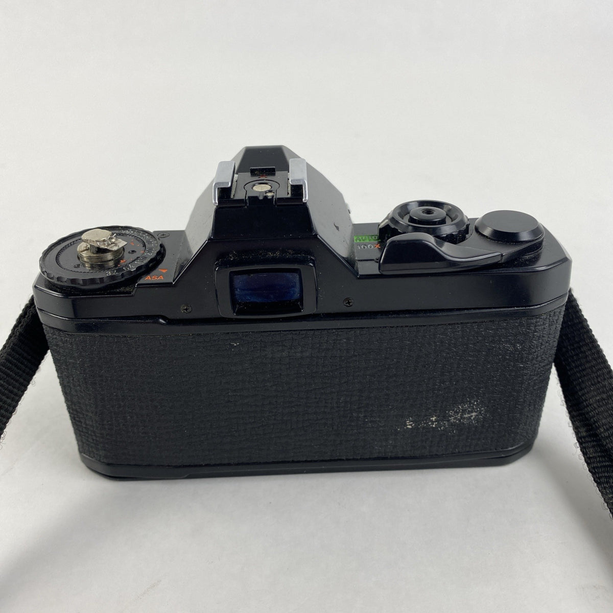 Pentax MV 35MM Film Camera w/ SMC Pentax-M 1:2 50 mm Lens - Untested for Parts4