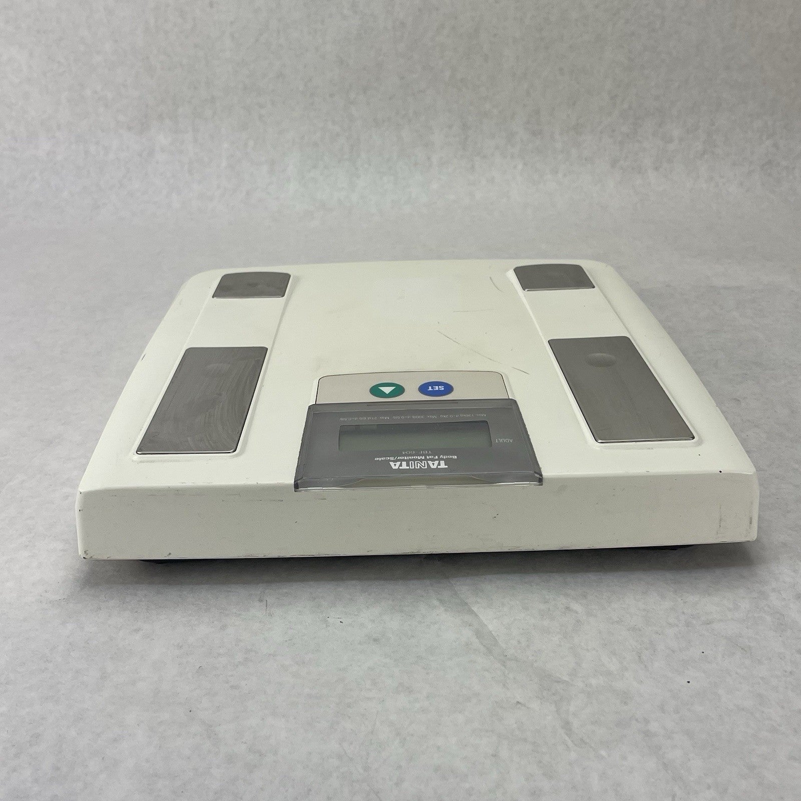 Tanita TBF-604 Body Fat Monitor Scale Power Tested6