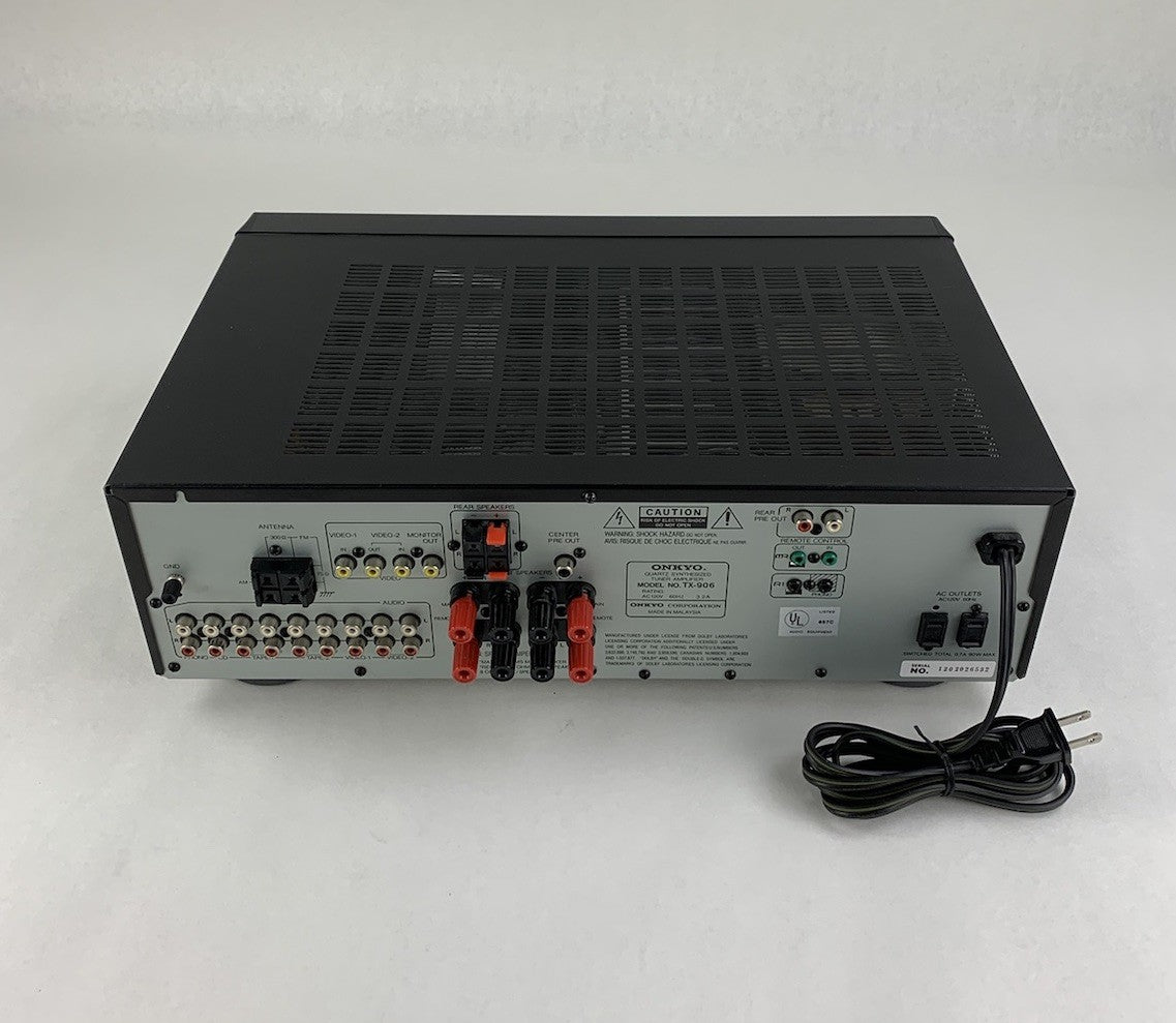 Onkyo TX-906 Quartz Synthesized Tuner Amplifier Stereo Receiver