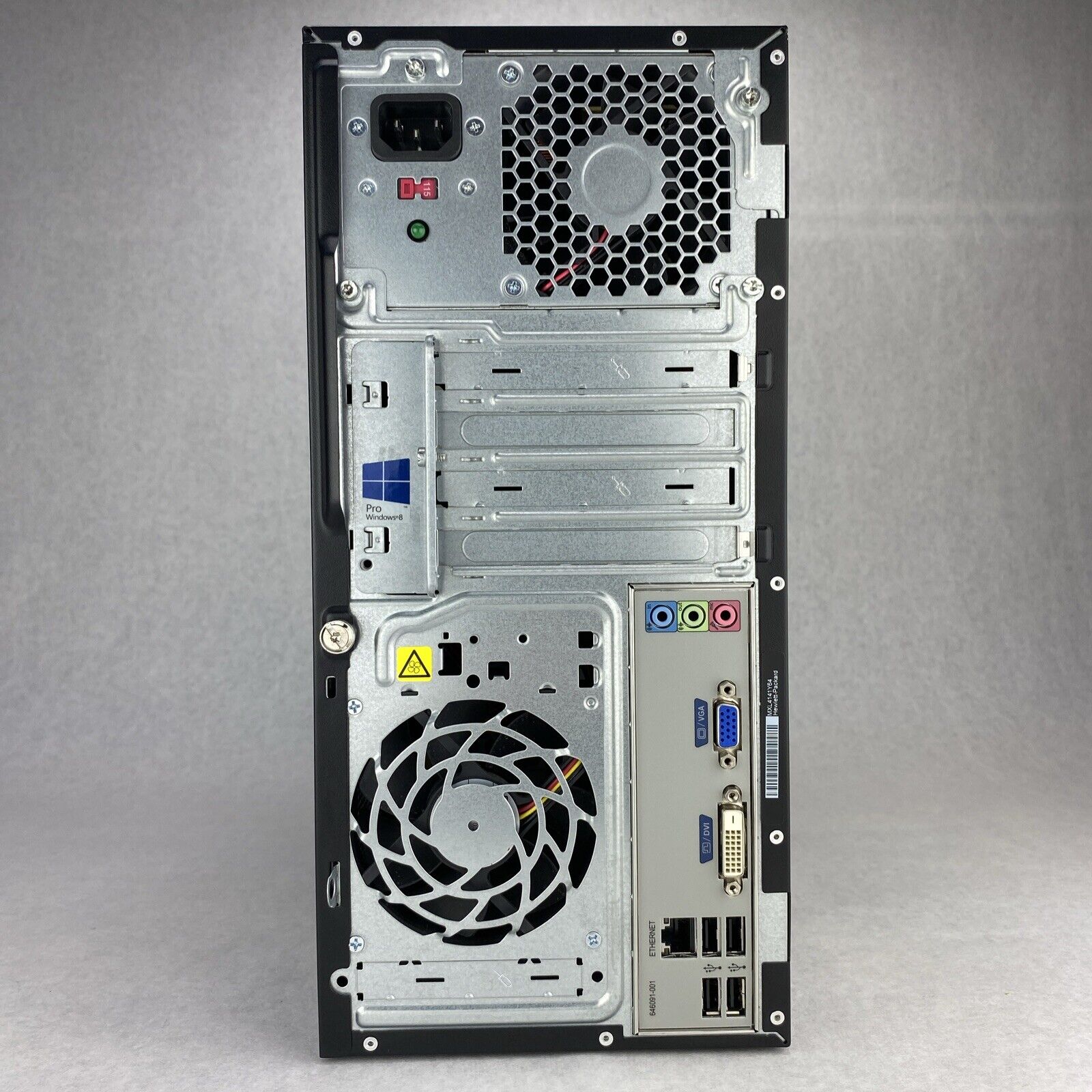 HP Pro 3500 Series MT Intel Core i3-3240 3.40GHz 4GB RAM DVDRW No HDD No OS
