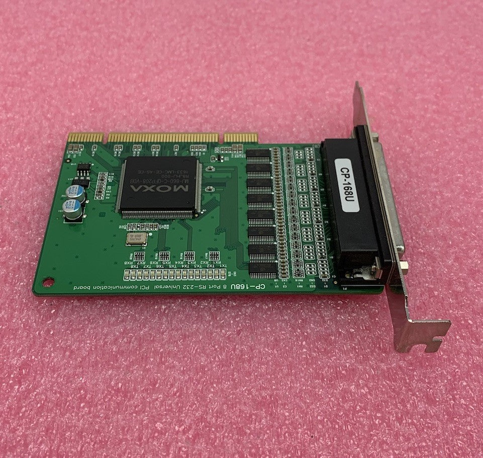 MOXA CP-168U 8 Port RS-232 PCI Communication Card