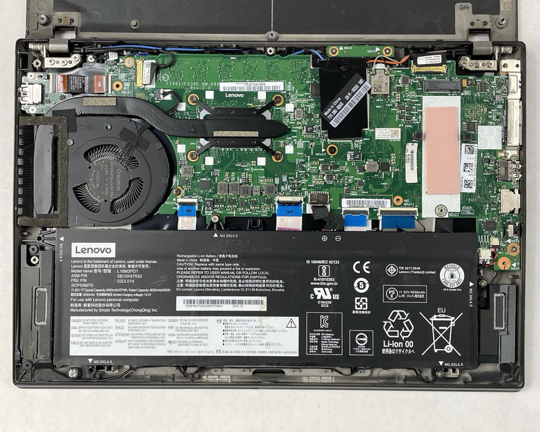 Lenovo ThinkPad T490s 14" i5-8365U 1.60 GHz 8 GB RAM No SSD/OS/AC