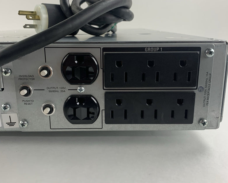 APC SMT2200RM2U Smart-UPS 2200VA Power Backup Tested No Face Plate No Batteries