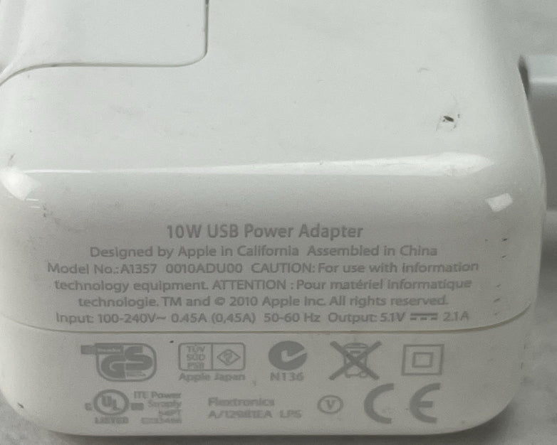 OEM Apple 30-Pin Dock to USB-A Cable Adapter Lot of 6
