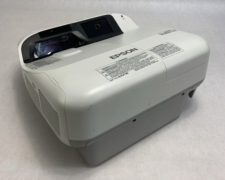 Epson H599A BrightLink 595Wi LCD Lamp Projector 1494 Lamp Hours - No Remote