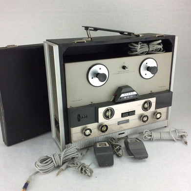Argus Model 800 Reel to Reel Tape w/ Speakers - No Output