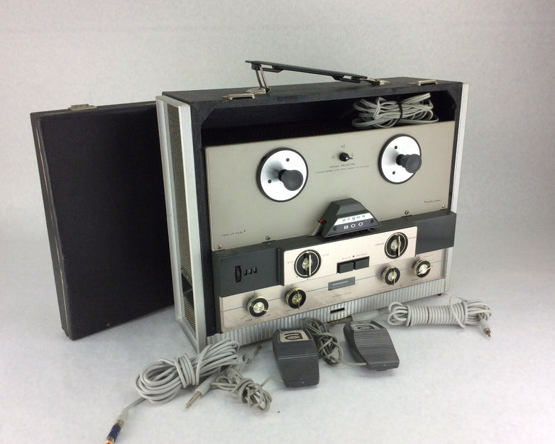 Argus Model 800 Reel to Reel Tape w/ Speakers - No Output