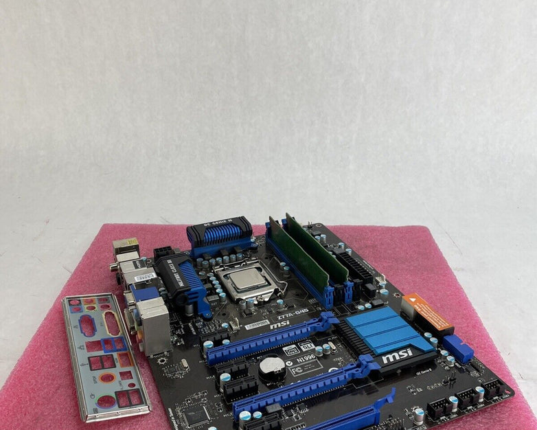MSI MS-7752 Motherboard Intel Core i5-3470 3.2GHz 8GB RAM w/Shield