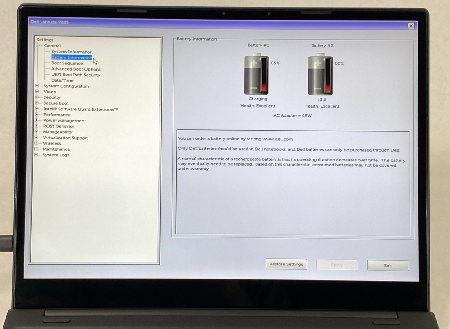 Dell Latitude 7285 12.3" Touch i5-7Y57 1.20 GHz 8 GB RAM No HDD No OS