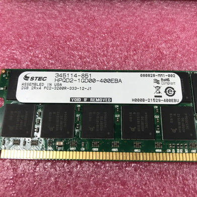 (Lot of 16) Stec 2GB Ram 345114-851 2Rx4 PC2