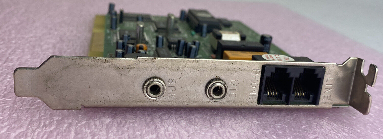 Dynamode V1433VQH-U 8-Bit ISA 33.6Kbps V.34 Voice Modem Card