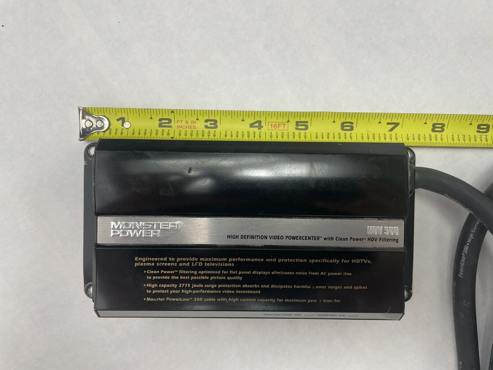 Monster Power HDV 500 HFTS PowerLine Surge Protector