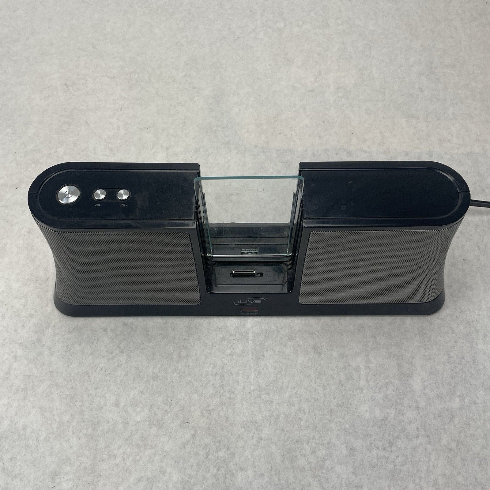 iLive ISPK2806 Black Amplified Speaker Docking System for iPod & iPod Nano2