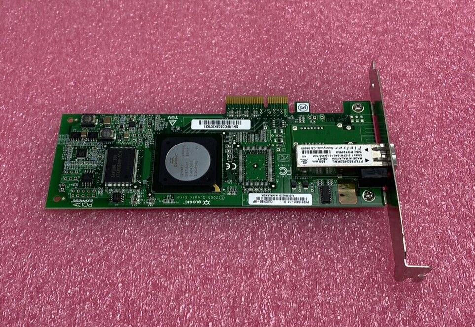 Lot of 3 Qlogic QLE2460-HP PX2510401-11 H 4Gb Single Port Fibre Channel PCIe
