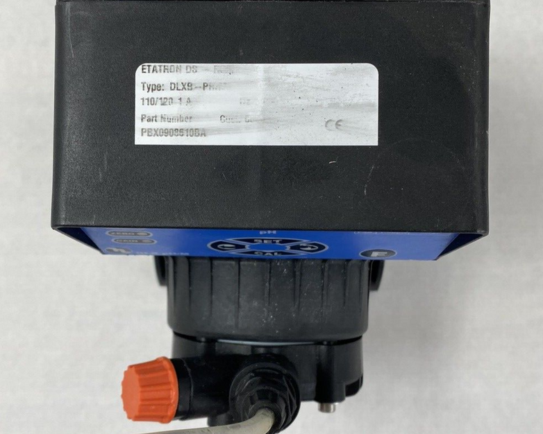 Etatron DLXB-PH/M Metering Pump PBX0908610BA I/h Bar: 5-7 120V Power Tested