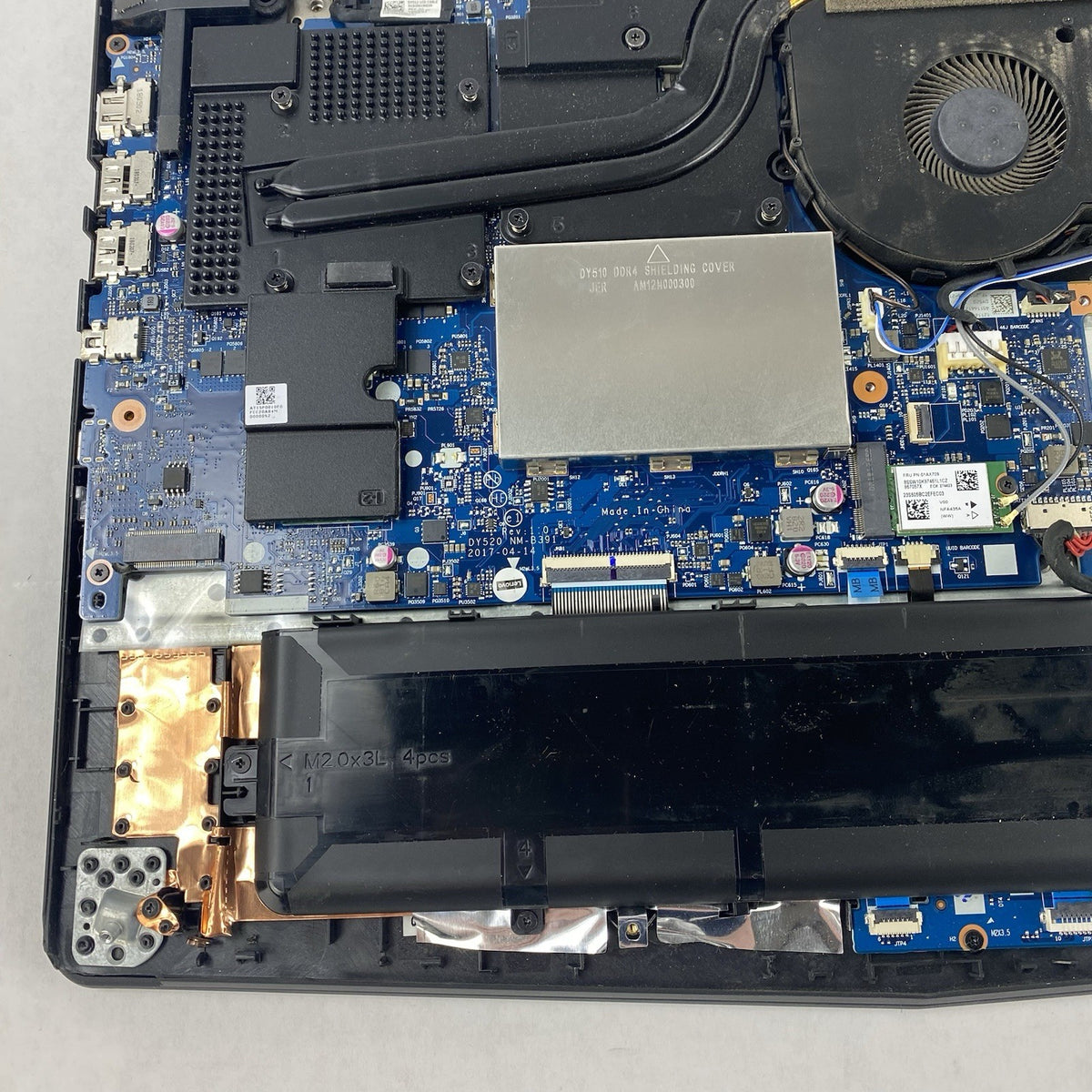 Lenovo Legion Y520-15IKBM 15.6" i7-7700HQ 2.80GHz 16GB RAM RTX 1060 No SSD/OS/AC22