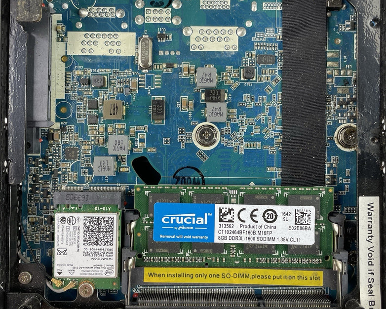 Zotac ZBox-C1323 Nano Micro Celeron N3150 1.60 GHz 8 GB RAM No SSD/OS/AC