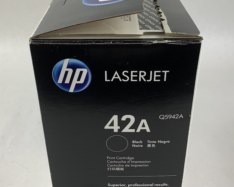 HP Laserjet 42A Q5942A Black Toner Cartridge Exp. Jan 2018
