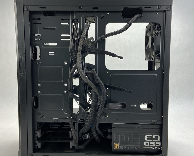 Cougar MX330-G Mid Tower Computer Case EVGA 650 G3 650W PSU