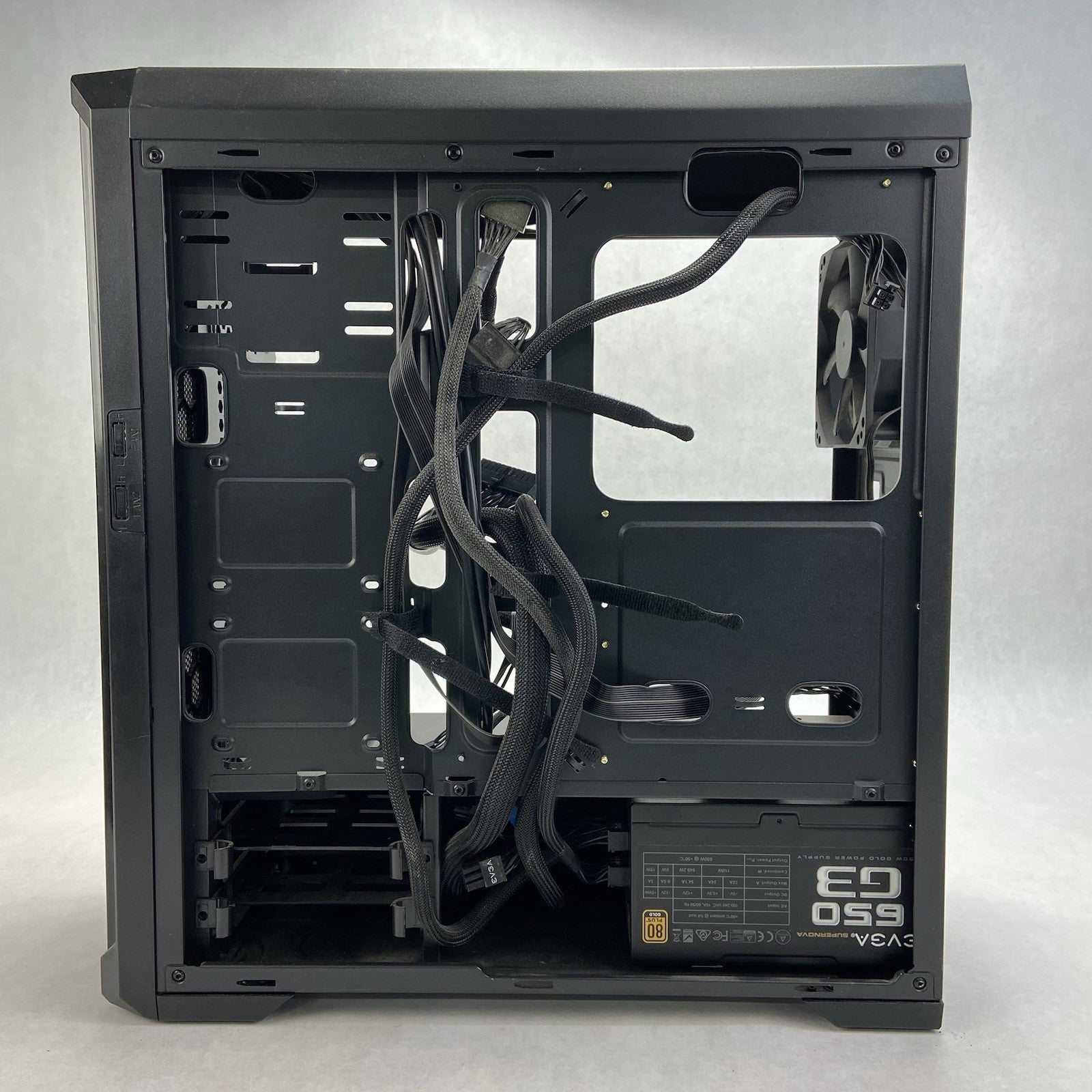 Cougar MX330-G Mid Tower Computer Case EVGA 650 G3 650W PSU8