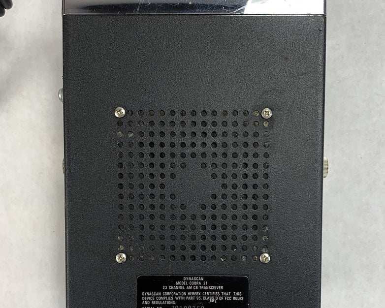 Dynascan Cobra 21 23-Channel AM CB Transceiver w/ Microphone