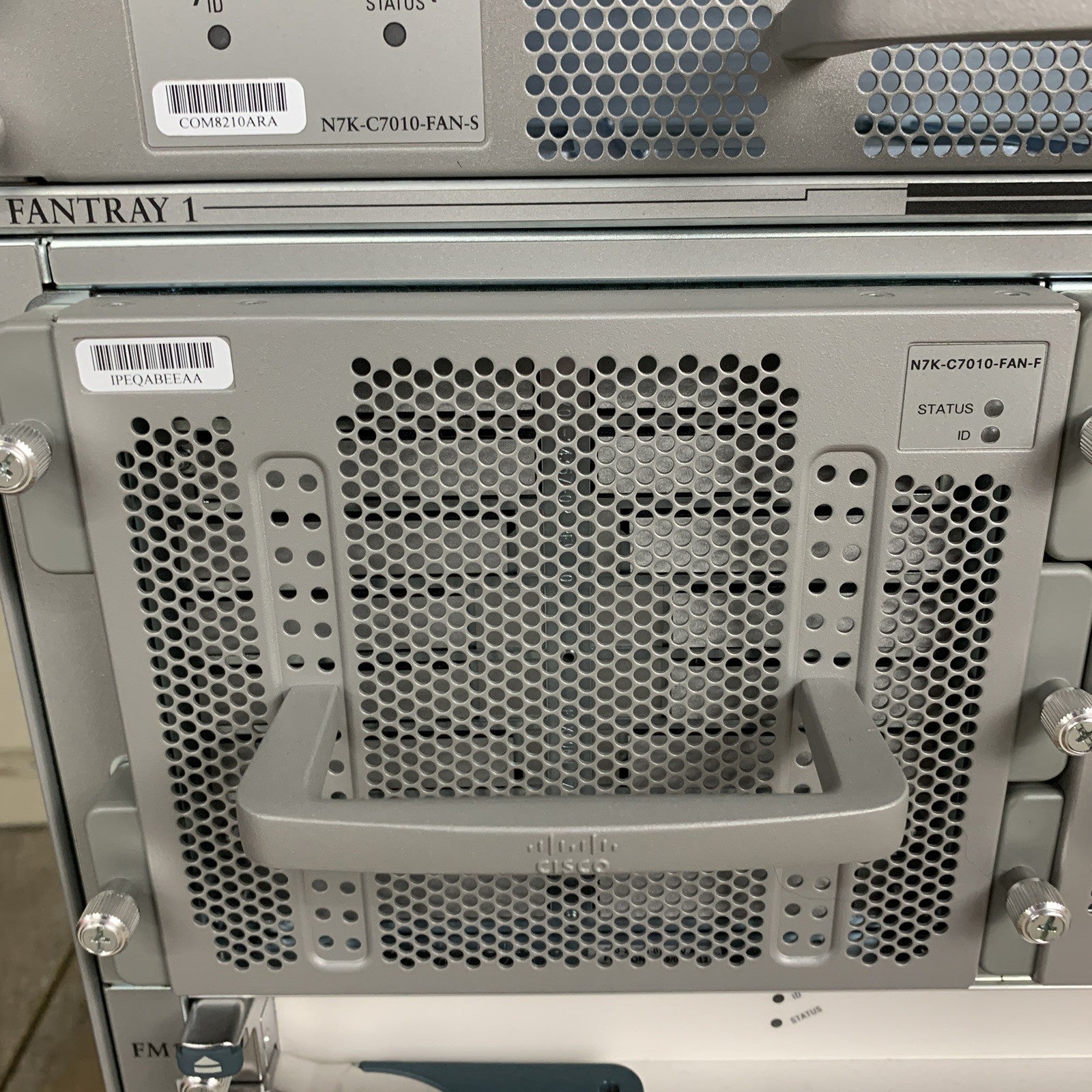 Cisco Nexus N7K-C7010 10-Slot Switch Chassis Tested w/Fans and 3x Power Supplies