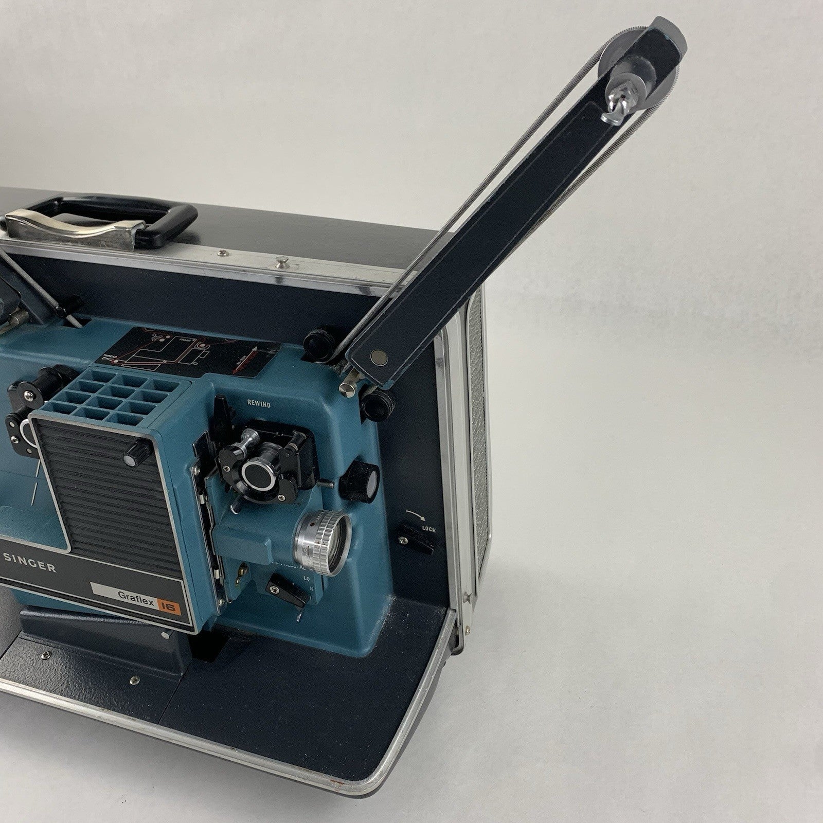 Singer Graflex 16 Sound Projector Power Tested Speaker Hums11