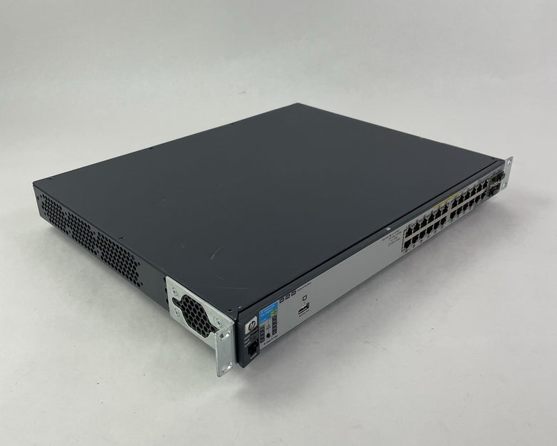 HP  J9146A 2910al-24G PoE+ 24 Port Ethernet Switch Tested and Reset