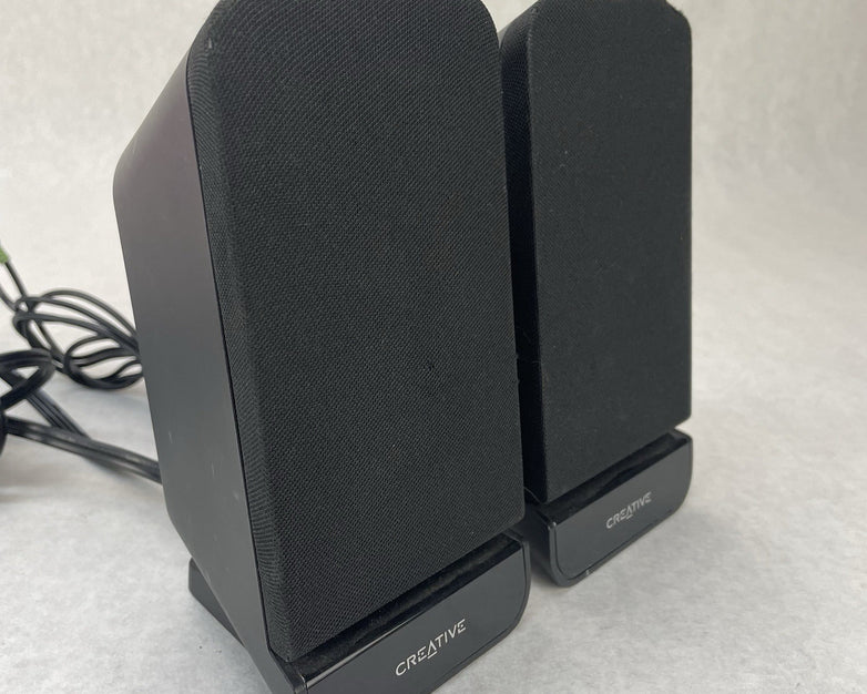Creative A60 2.0 Desktop Stereo Speaker System – Black Tested