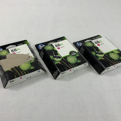 HP C9392AN 88XL Magenta Ink Exp. Sep 2012 (Lot of 3)