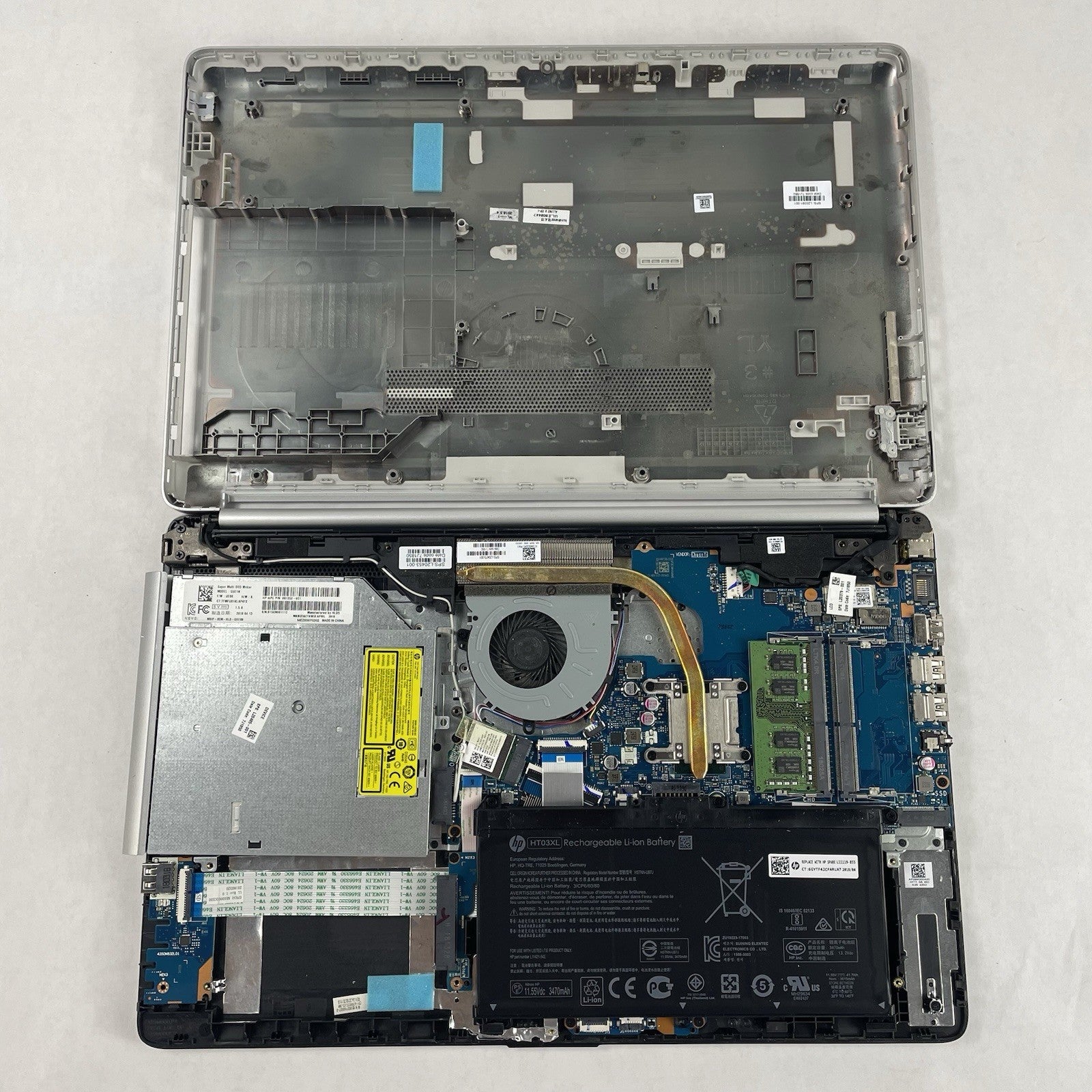 HP 15 da0032wm 15.6" i3-8130U 2.20 GHz 8 GB RAM No SSD/OS/AC13