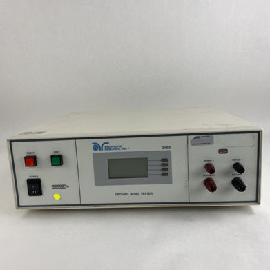 Associated Research 3160 Ground Bond Tester 9390067