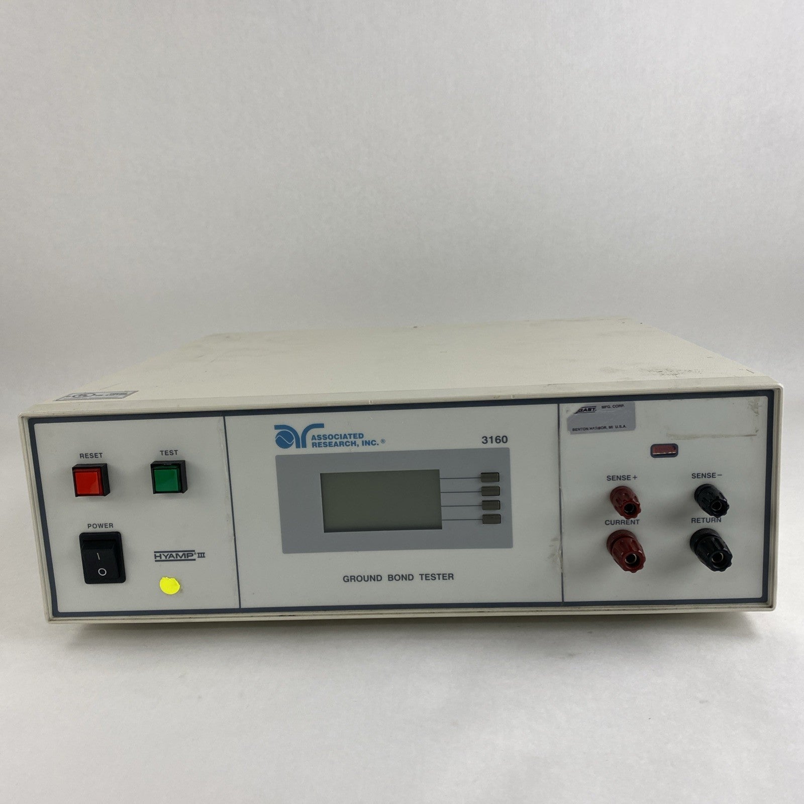 Associated Research 3160 Ground Bond Tester 93900671