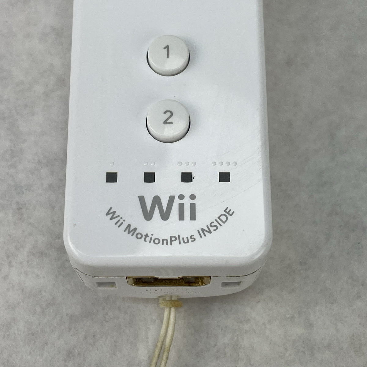 Nintendo RVL 036 White Motion Plus Wii Controller OEM2
