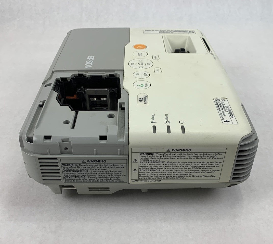 Epson H382F LCD Lamp Projector - Parts or Repair