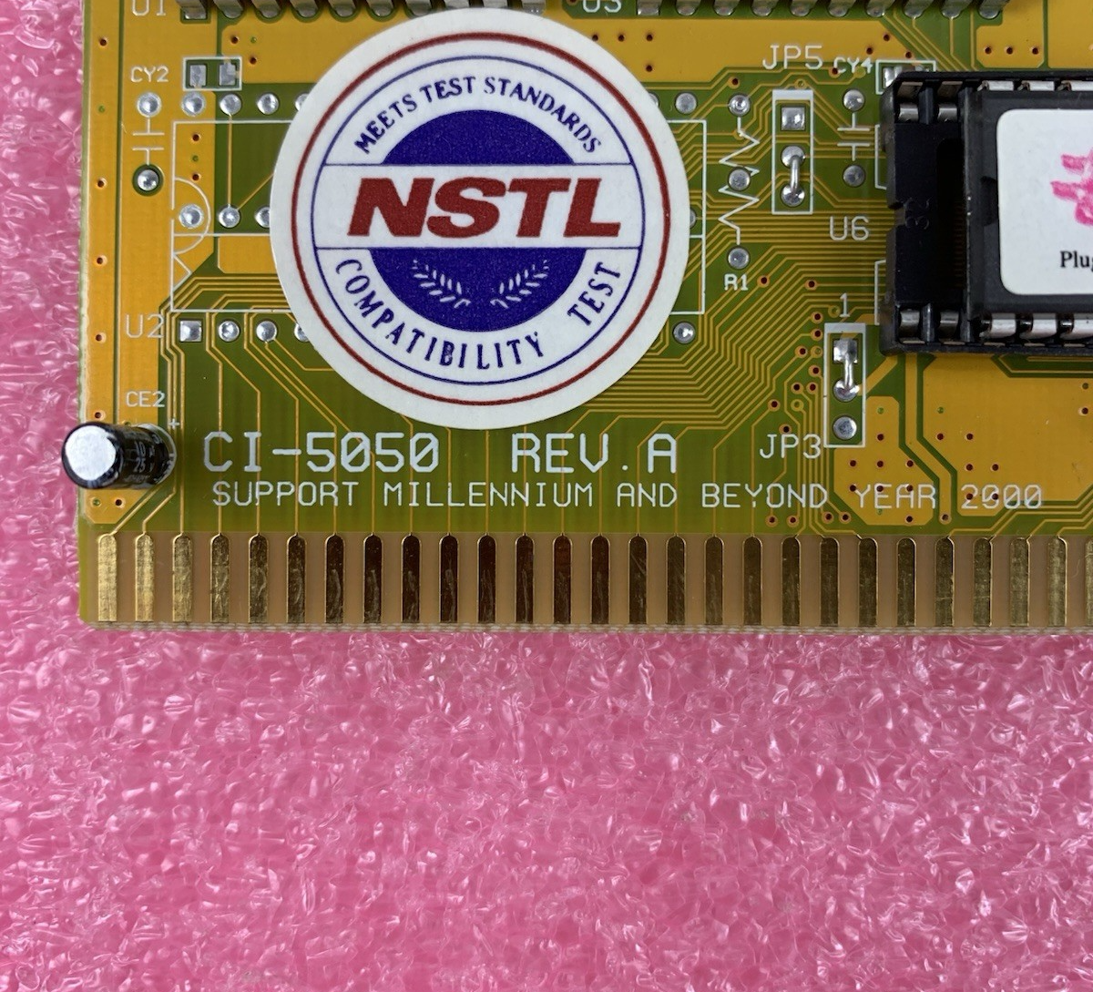 Centos CI-5050 Y2K 2000 Clock Card