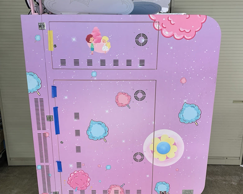 Guangzhou Fun Vending T95 Cotton Candy Machine Powers No Tanks No HDDs No OS