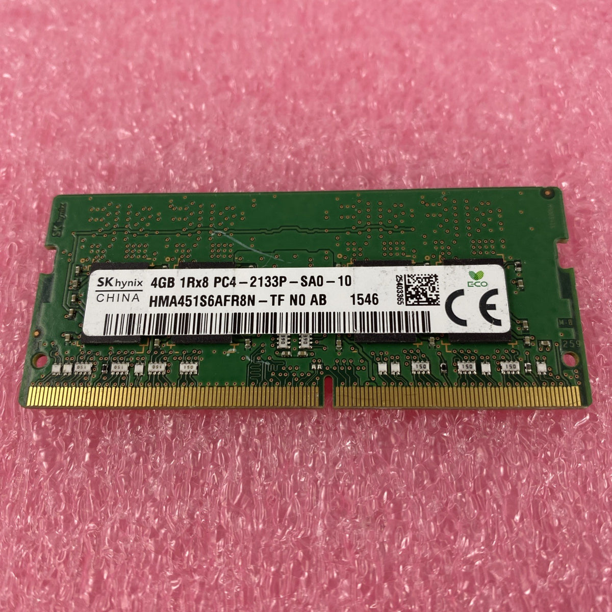 SK Hynix 4GB DDR4 PC4-2133P Laptop Memory Ram HMA451S6AFR8N-TF - Lot of 21