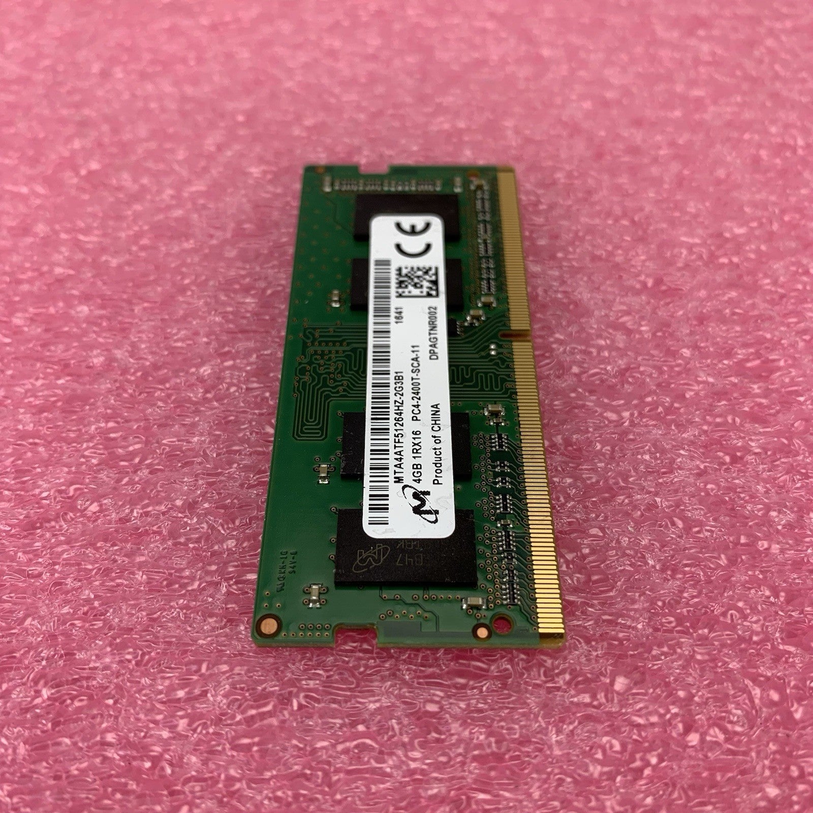 Micron MTA4ATF51264HZ-2G3B1 PC4-2400T-SCA-11 4GB 1Rx16 Desktop Memory RAM Lot 34