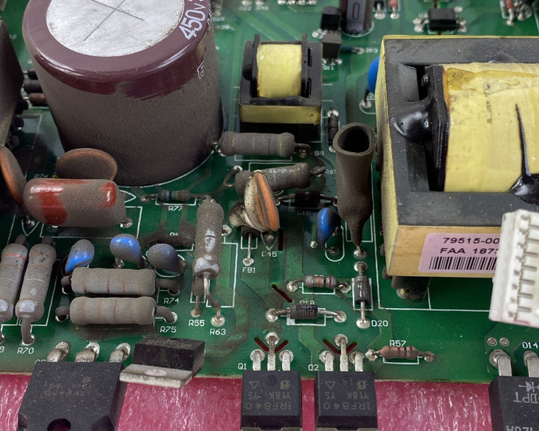Zebra FSP200-3P01 Power Supply Board for ZM400 Printer - Tested Lot of 2