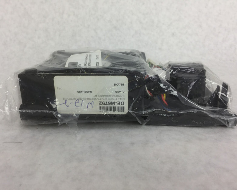 Dell Front CPU Fan/Shroud Optiplex GX280/GX520/GX6, DE-M6792, w/Speaker
