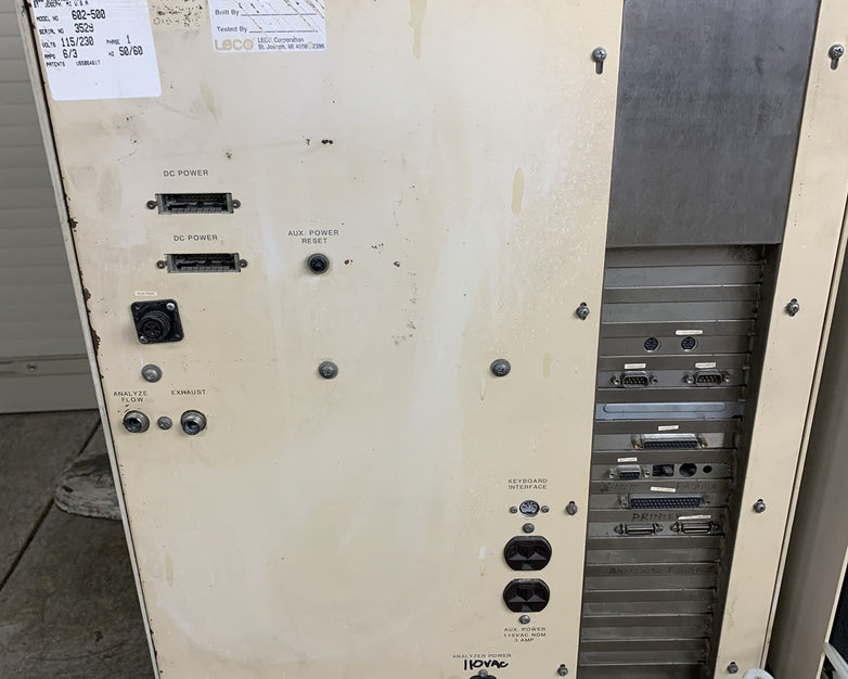 Leco Corp. SC-444 Carbon and Sulfur Analyzer /w 602-500 Furnace No HDD