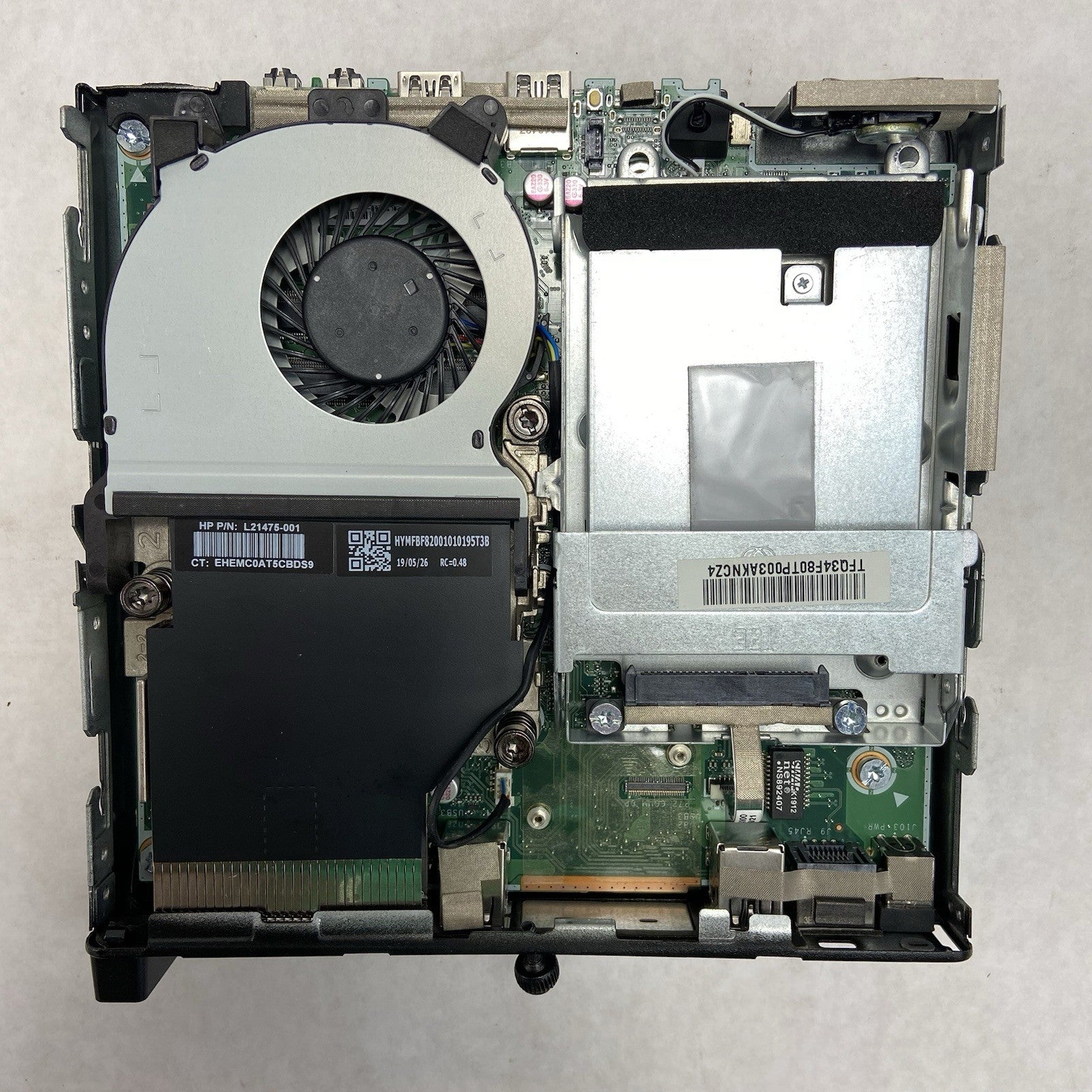 HP ProDesk 405 G4 MFF AMD Ryzen 5 Pro 2400GE 3.2GHz 0GB RAM No AC/HDD/OS8