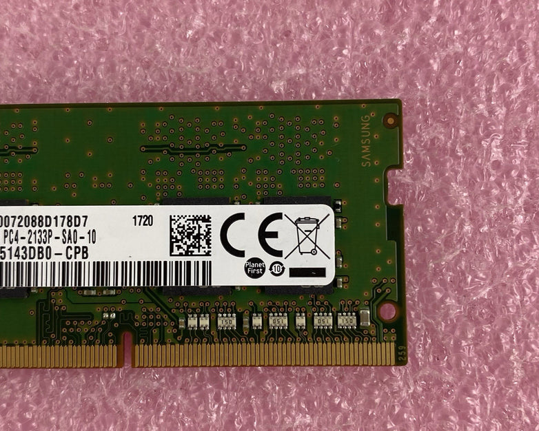 Samsung M471A5143DB0-CPB X2 4GB 1Rx8 PC4-2133P-SA0-10 Computer Ram Lot of 2