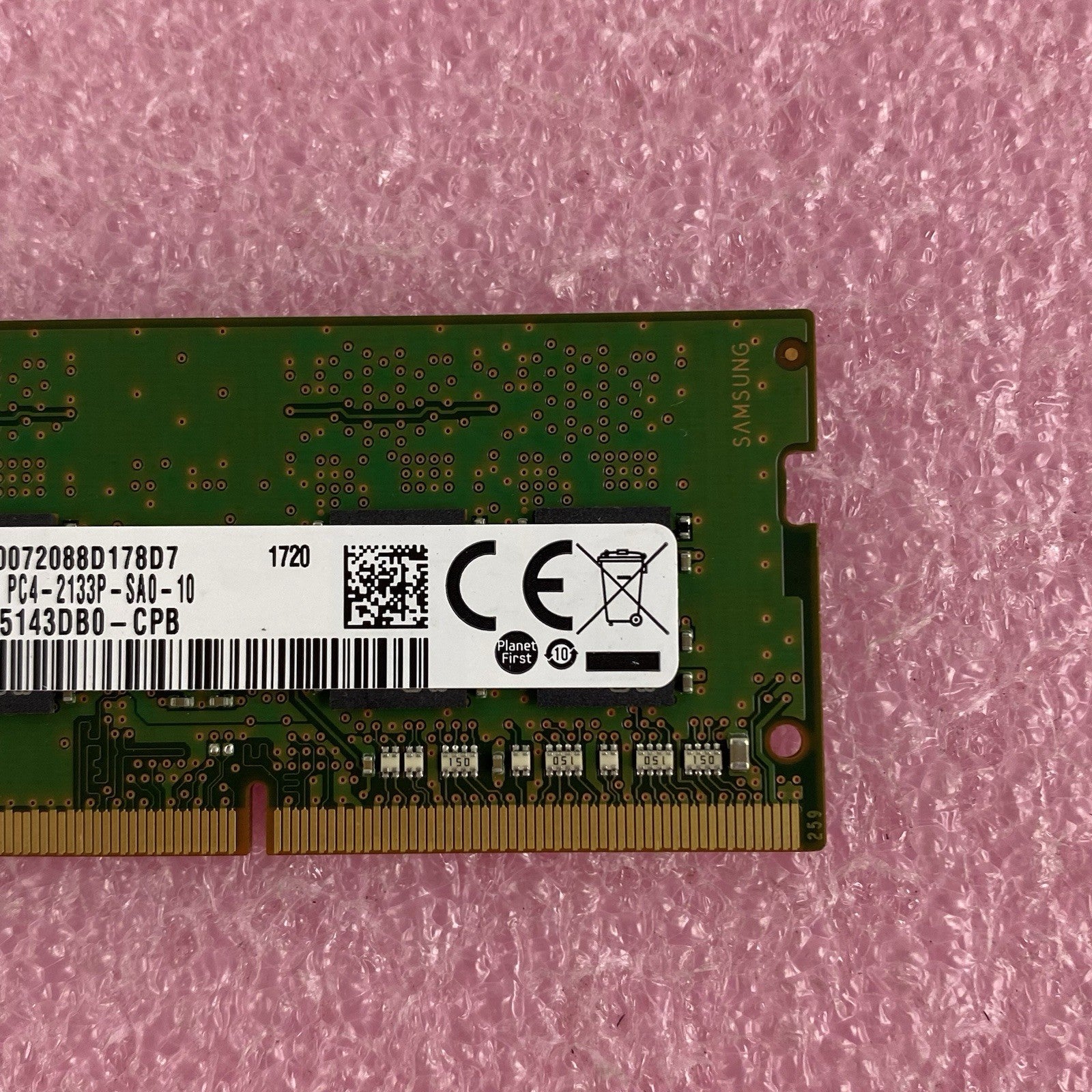 Samsung M471A5143DB0-CPB X2 4GB 1Rx8 PC4-2133P-SA0-10 Computer Ram Lot of 25