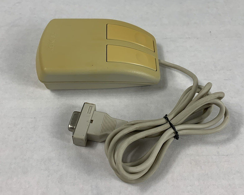 Tandy 7A9 Vintage Trackball Serial Mouse